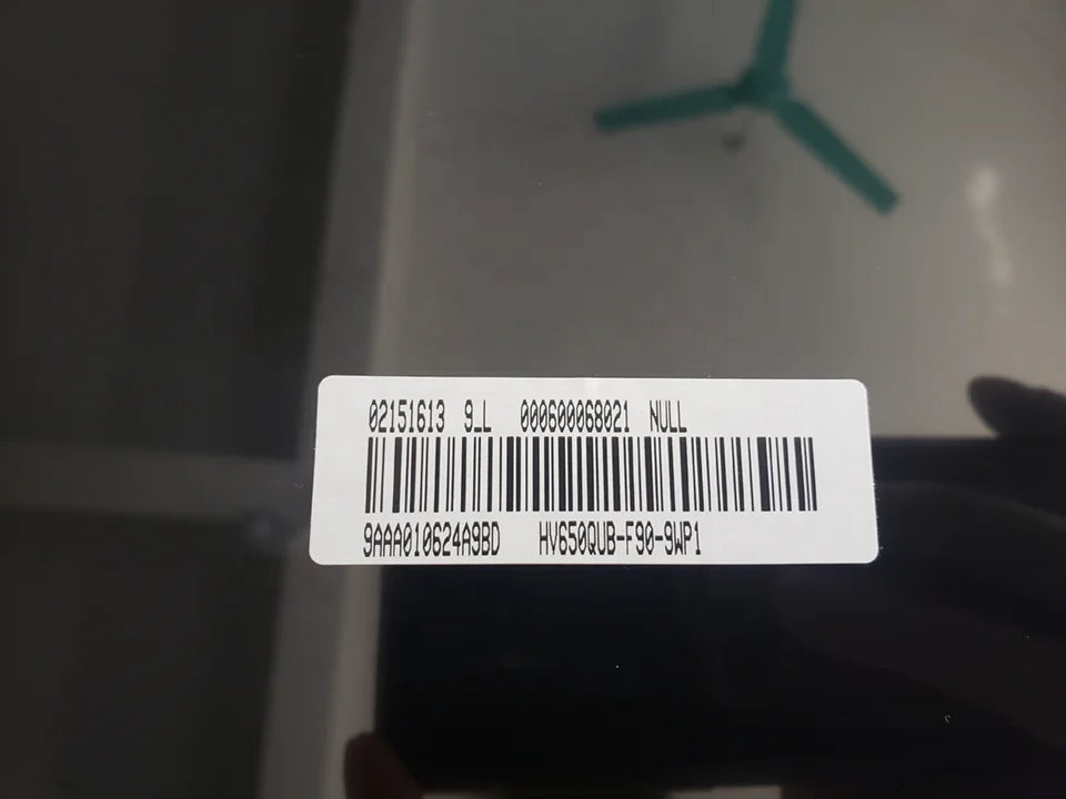 HV650QUB-F90 51 pins BOE 65" inch LCD LED TFT Display Open Cell TV Screen Spare Panel Replacement Parts for TV Repair