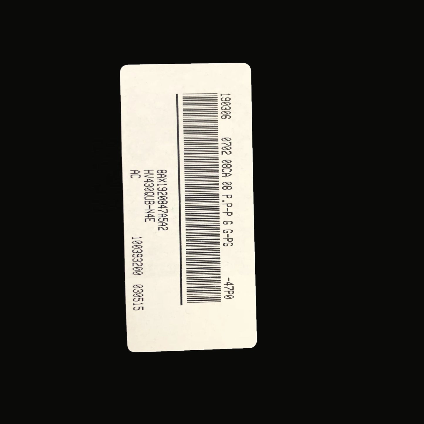 HV430QUB-N4E 51 pins BOE 43" inch LCD LED TFT Display Open Cell TV Screen Spare Panel Replacement Parts for TV Repair