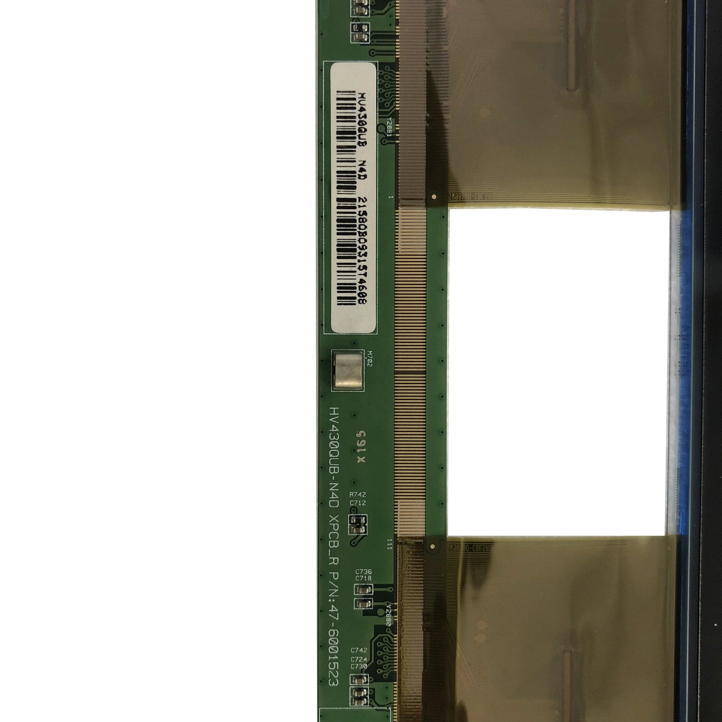 HV430QUB-N4E 51 pins BOE 43" inch LCD LED TFT Display Open Cell TV Screen Spare Panel Replacement Parts for TV Repair