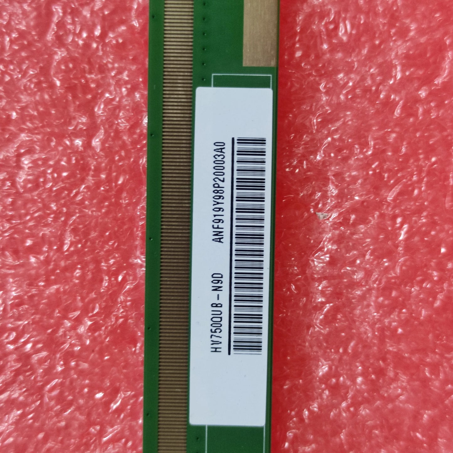 HV750QUB-N9D 51 pins BOE 75" inch LCD LED TFT Display Open Cell TV Screen Spare Panel Replacement Parts for TV Repair